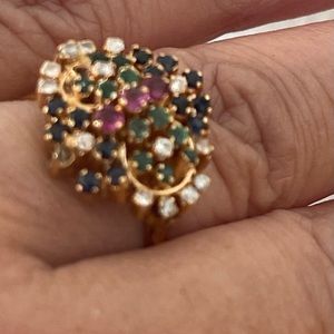 Multi stone ring